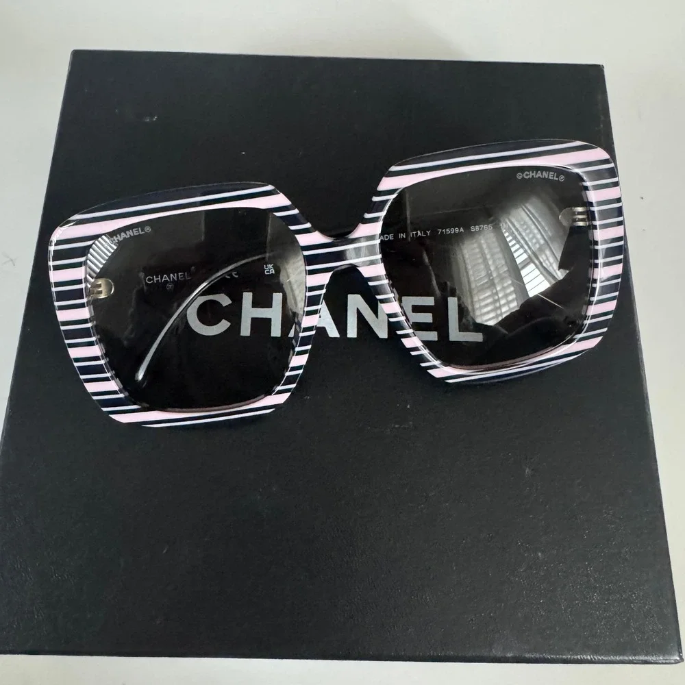 Chanel Sunglasses designer brand luxury cc logo pink black authentic CHANEL | Accessories | Chanel Sunglasses Designer Brand  main image 3